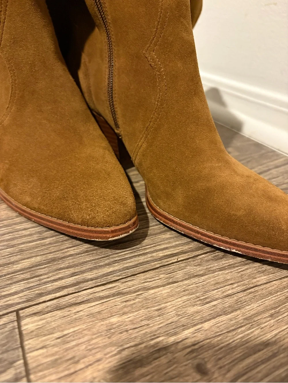 Michael Kors Suede Over-the-Knee Boots Brown Size 9M